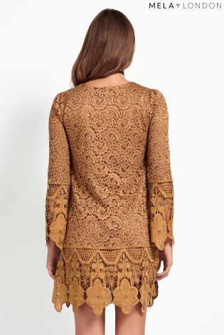 Mela Loves London Lace Detail Dress